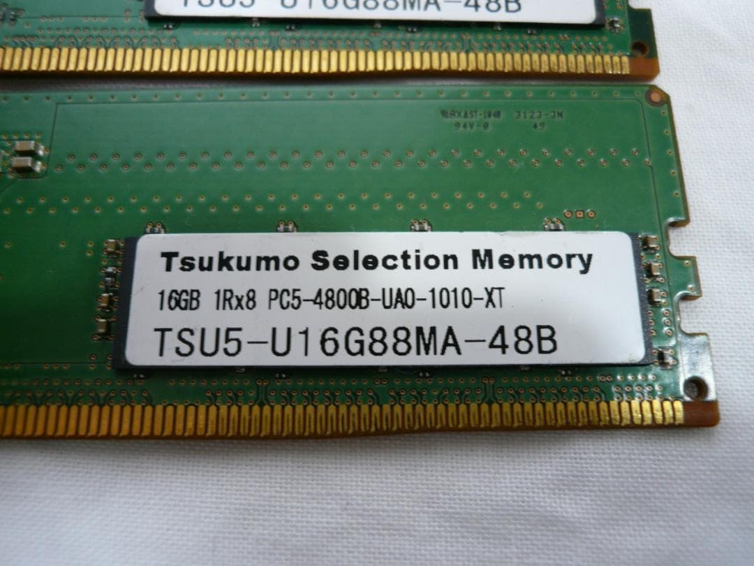 DDR5 32GB PC5-38400 PC5-4800 16GBx2枚