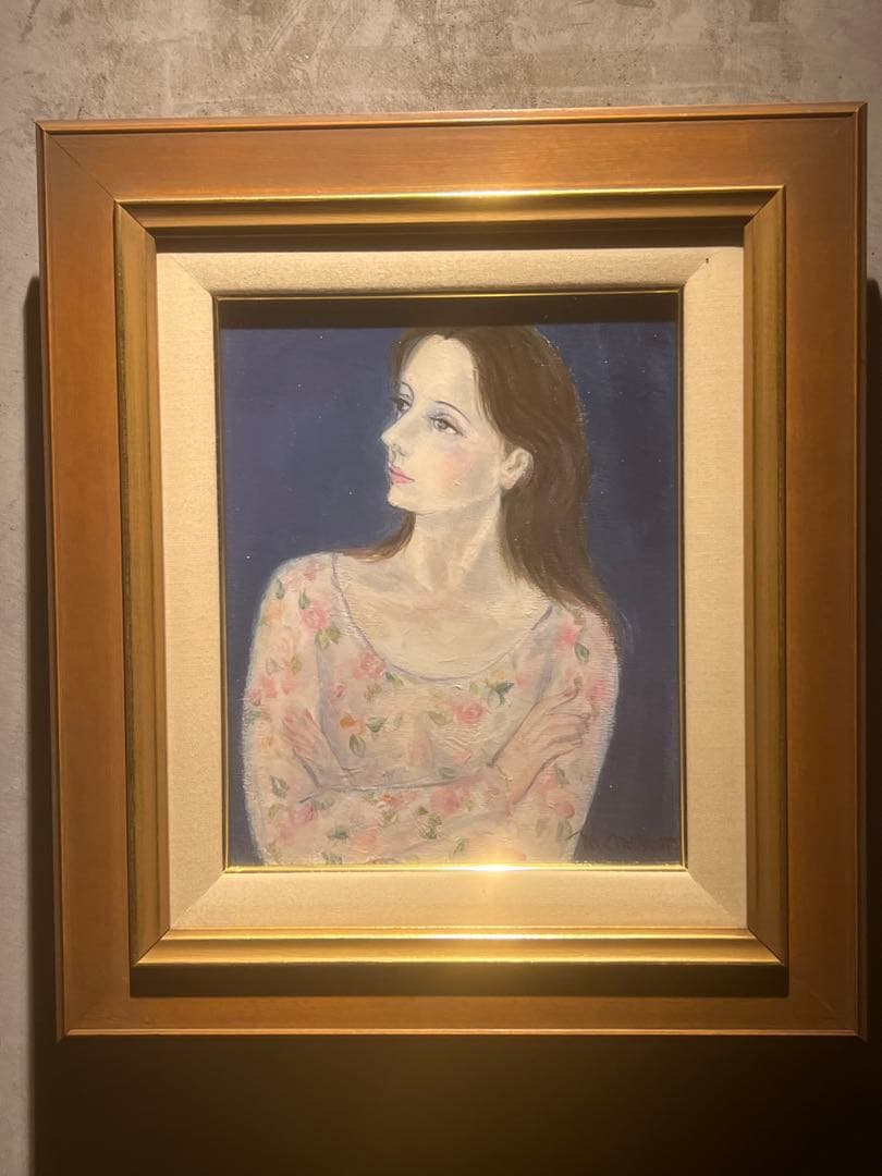 松野真理【コレット】肉筆油彩画