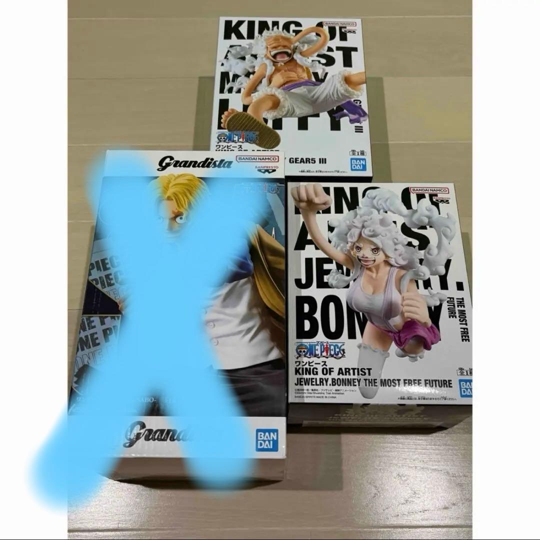 ワンピースフィギュア 3体セット - メルカリ