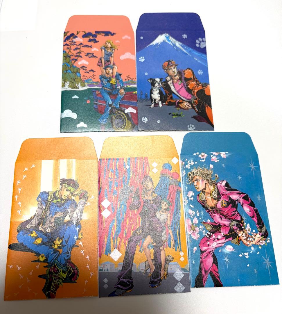 ジョジョ展 アートコースター 4枚とポチ袋5枚セット - メルカリ