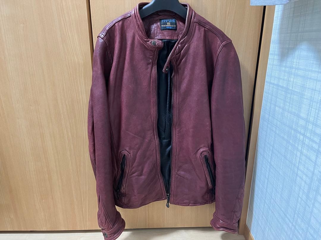 NICOLE CLUB FOR MEN 30周年記念 レザージャケット 中古・古着通販】NICOLE CLUB FOR MEN (ニコルクラブフォーメン