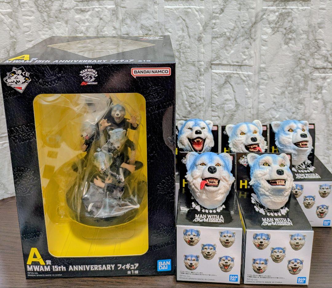 マンウィズアミッション 一番くじ　まとめ売り マンウィズ一番くじ まとめ売り MAN WITH A MISSION 一番くじ - メルカリ