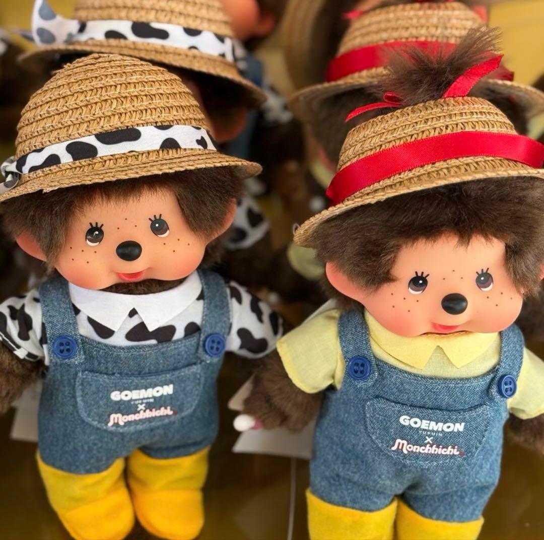 モンチッチ monchhichi goemon ファーマー 湯布院限定 由布院 - メルカリ