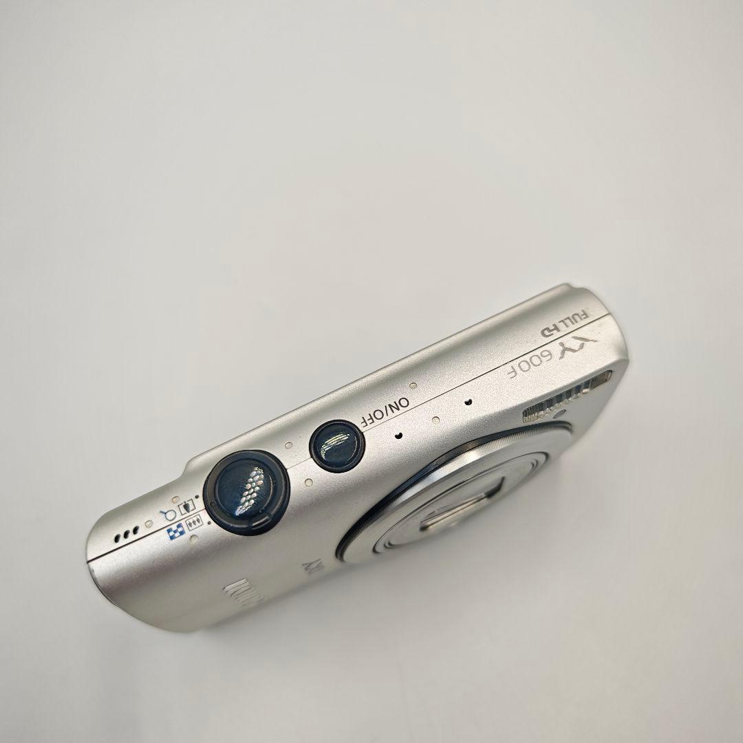 【動作確認済み】Canon IXY600F コンパクトデジタルカメラ シルバー