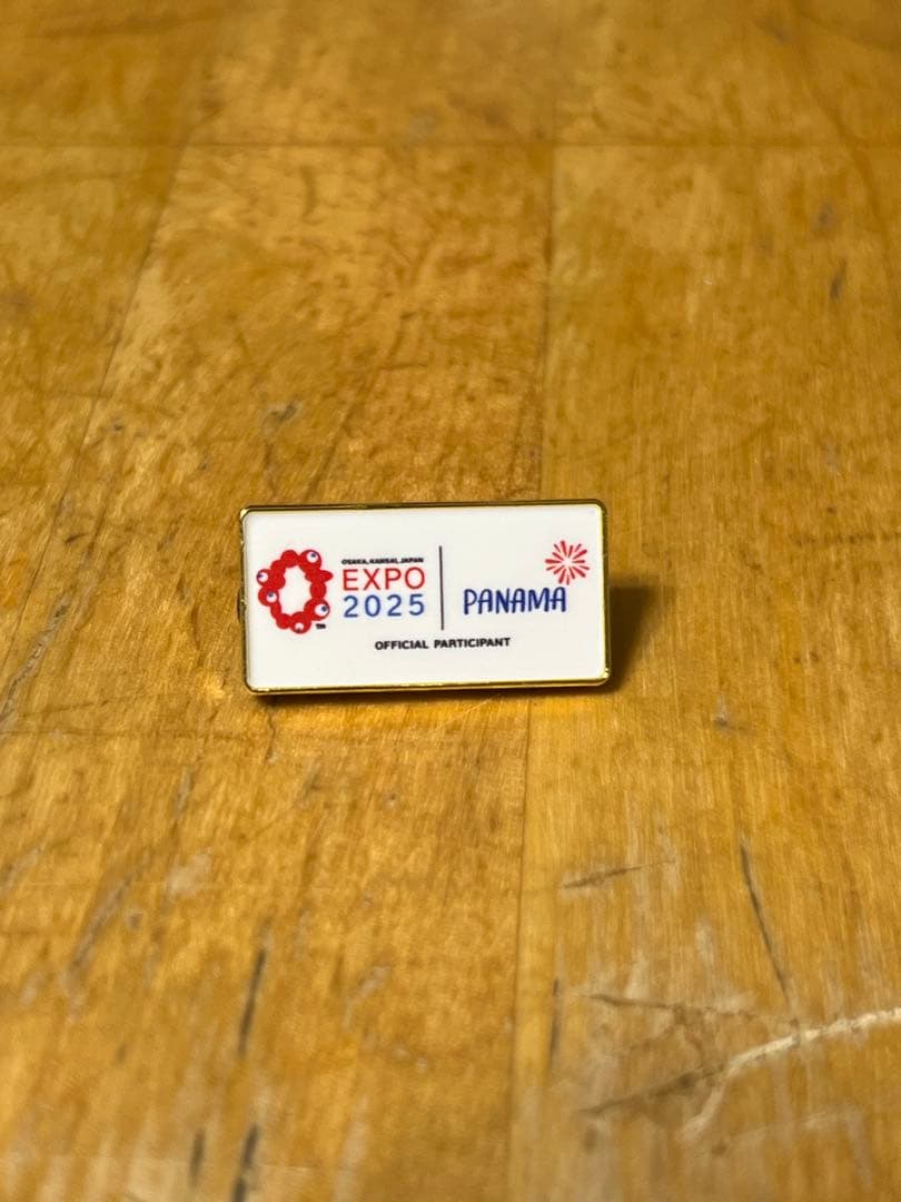 レア非売品】大阪万博EXPO 2025 パナマピンバッジ4個値下げ交渉可