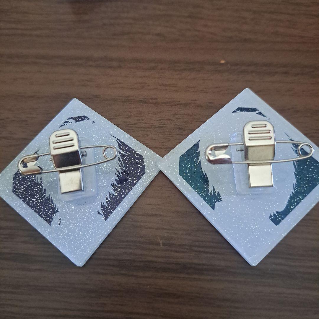 妖怪学校の先生はじめました！ 妖はじ ラメアクリルバッジ 佐野 恵比寿