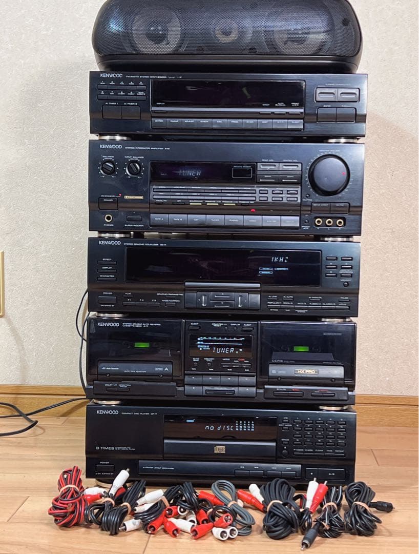 KENWOOD ケンウッド シリーズ　コンポセット稀少　ステレ ジャンク品