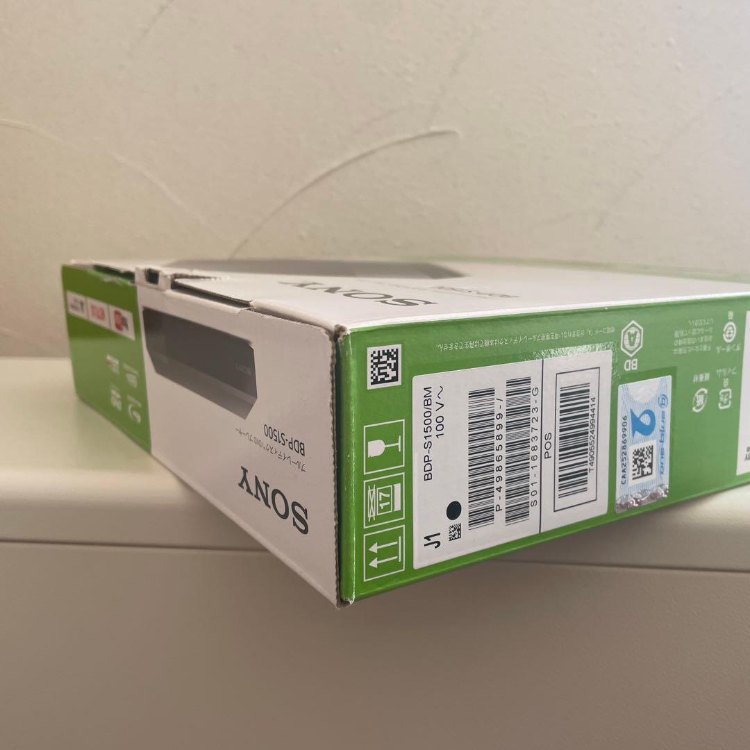 SONY ブルーレイプレイヤー　BDP-S1500 再生専用 [超美品]