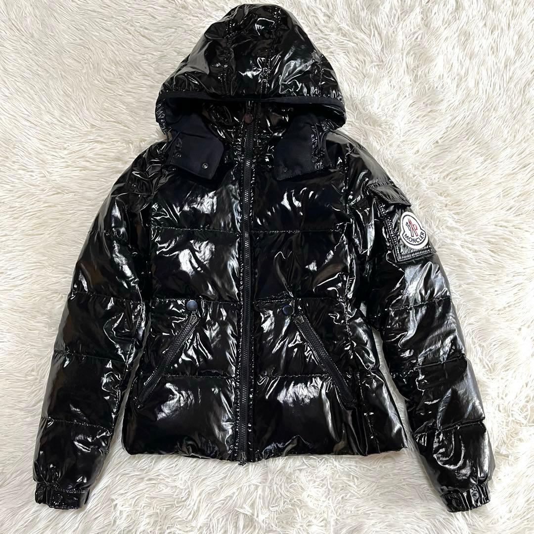 MONCLER モンクレール BADIA バディア シャイニーブラック ダウン