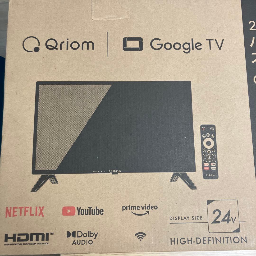 か*ん様 Qriom Google テレビ24型　GRH−24TL2K 2025