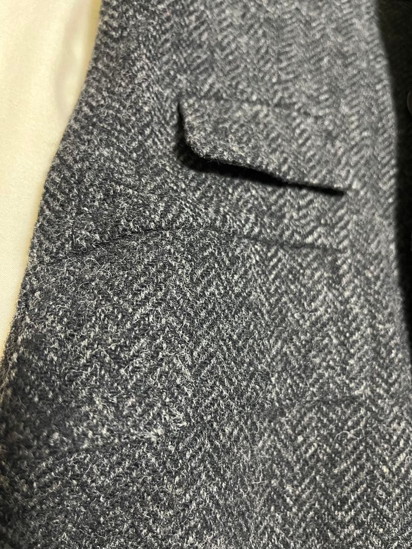 美品 ポロラルフローレンラグビー ロングウールコート グレー 150