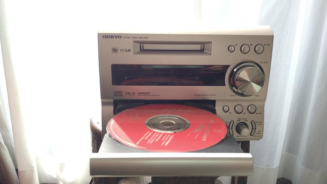ONKYO FR-7GX （CD/MD チューナーアンプ）動作品