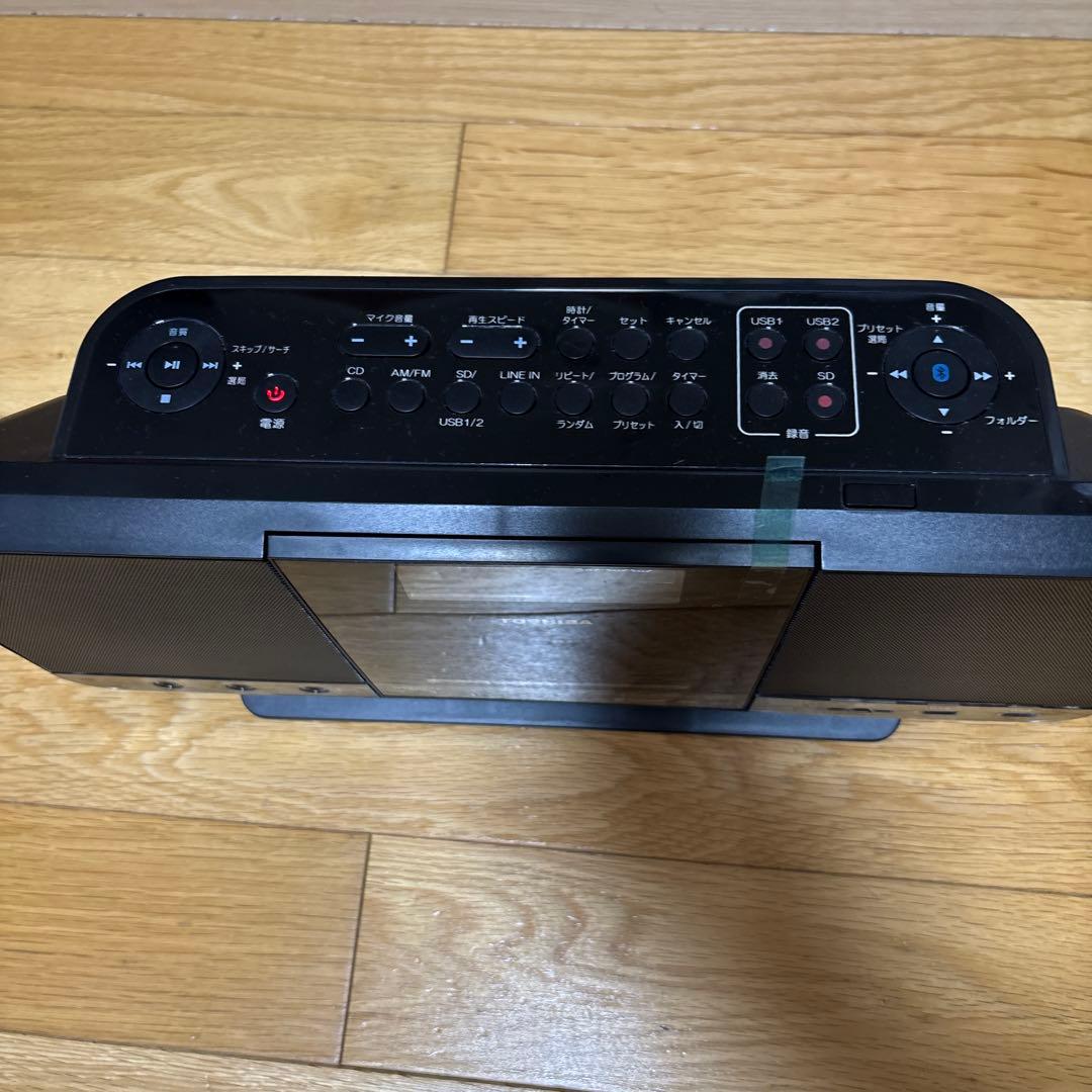 【新品】TOSHIBA TY-CR100 CD/SD/USBプレーヤー　箱付き