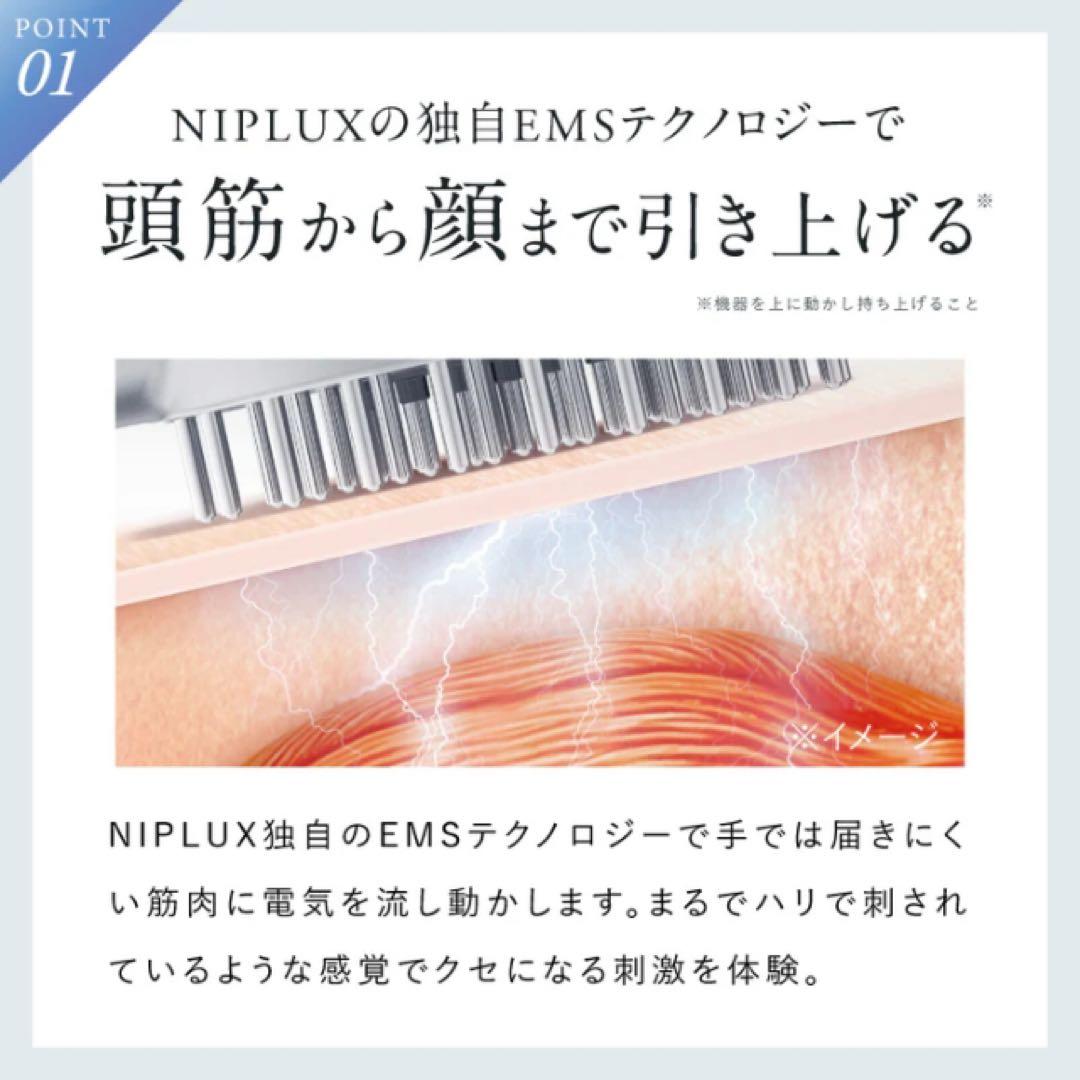 【値下中】NIPLUX EMS CARE BRUSH 美顔器NP-ECB24BK