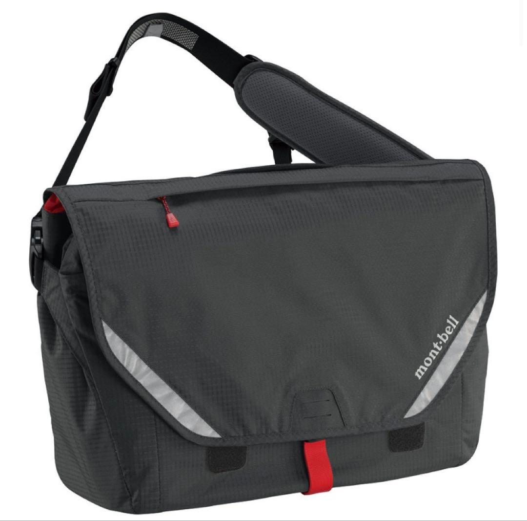 新品 montbell メッセンジャーバッグ M ダークグレー モンベル メッセンジャーバッグ M ｜ オリジナルプリント ｜ モンベル