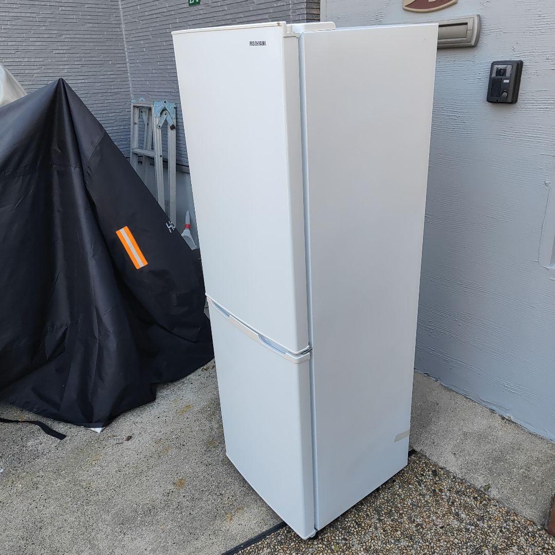 アイリスオーヤマ162リットル 2ドア冷蔵庫 AF162-W 福岡県より