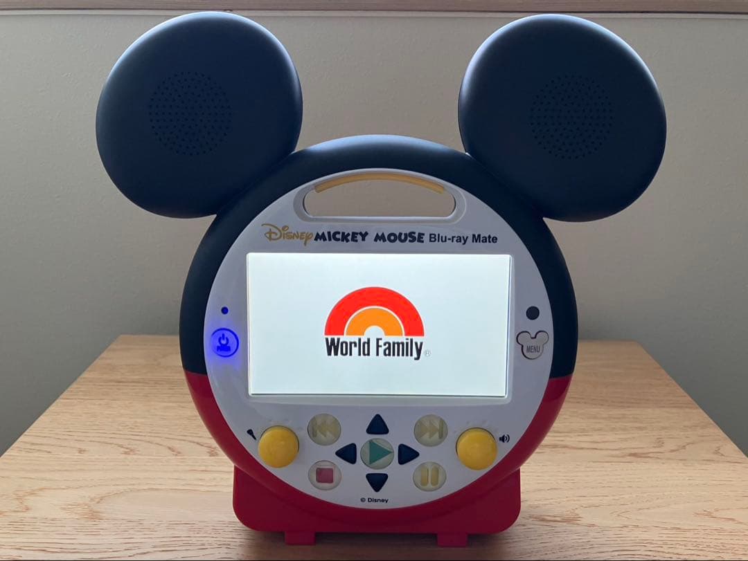 DWE ミッキーマウスブルーレイメイト　本体＋リモコン　動作確認済