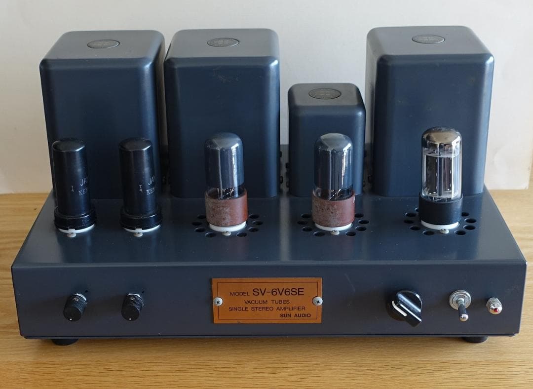 SUN AUDIO SV-6V6SE 真空管シングルステレオアンプ