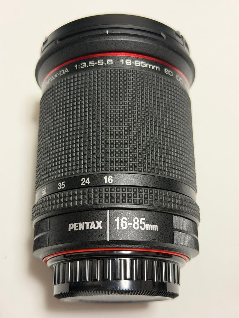 新同品　HD PENTAX DA 16-85mmF3.5-5.6ED DC WR カメラレンズ HD PENTAX-DA 16-85mmF3.5-5.6ED DC WR APS-C用 ブラック