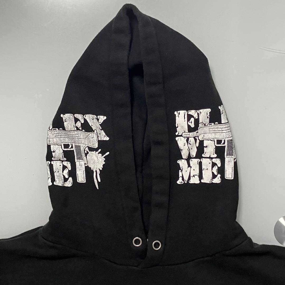 flexwitme パーカー M yokosquad flex wit me - メルカリ