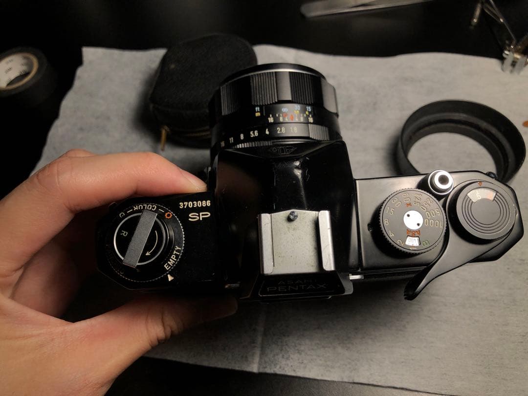 整備済 PENTAX SP レンズ55 1.8 付き フィルムカメラ 実用品 - メルカリ