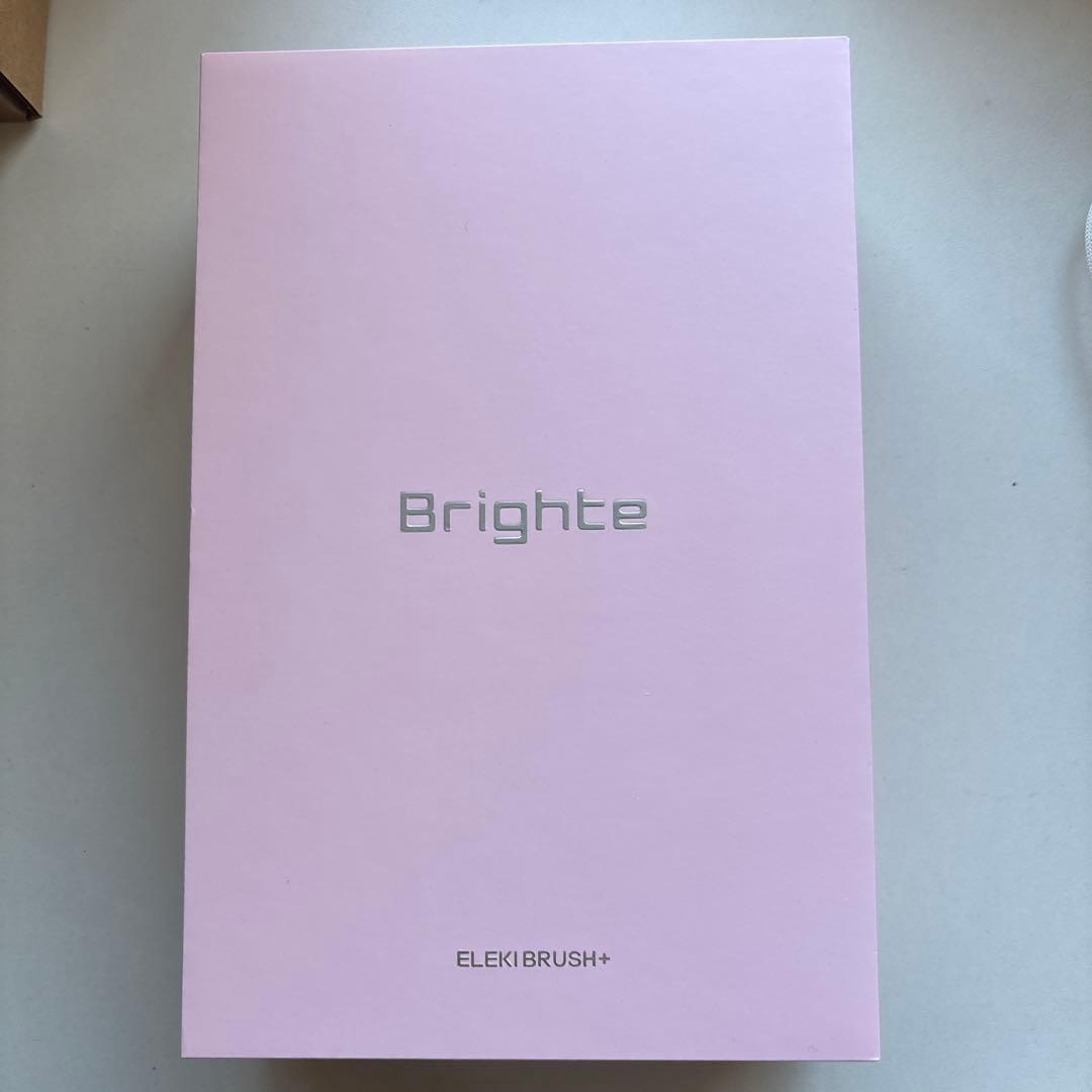 Brighte ELEKIBRUSH+ 美顔器　ピンク