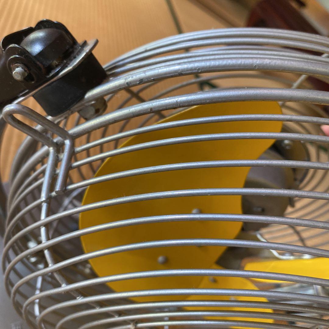 ダルトン　DULTON ビンテージ　イエロー　シルバー　サーキュレーター　扇風機