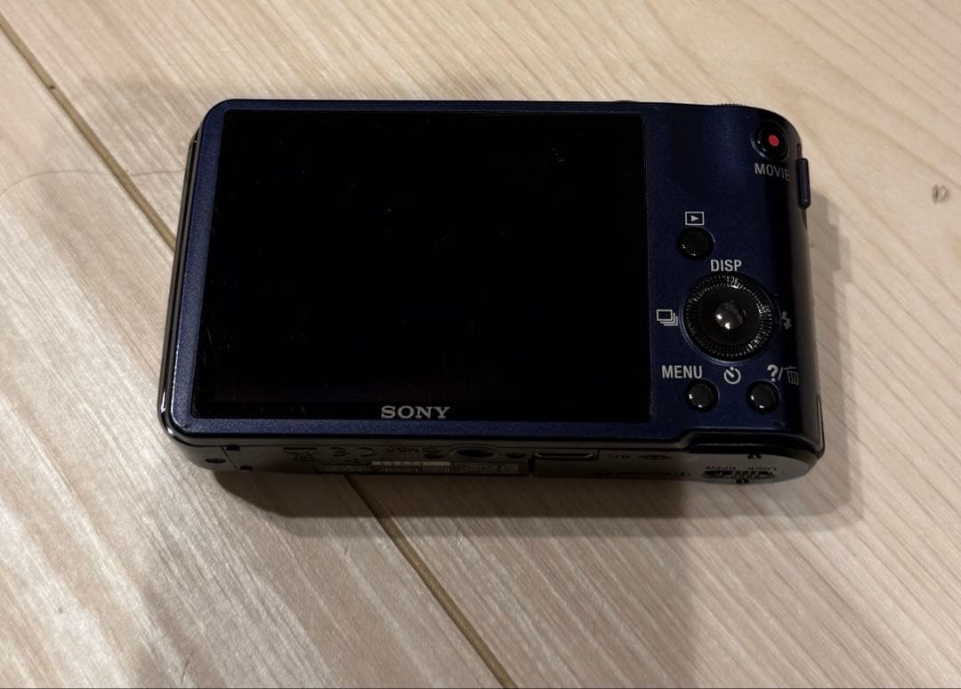 SONY Cyber-shot コンパクトデジタルカメラ ブルー充電器あり