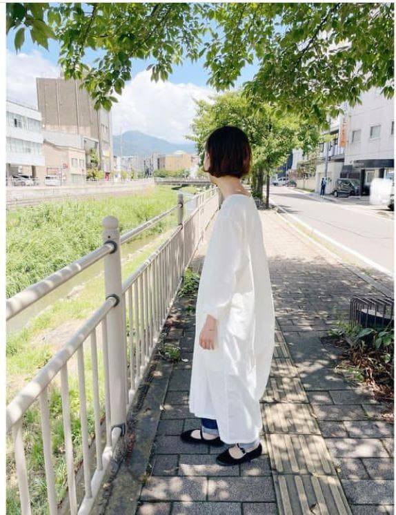 yoli simple onepiece シンプル ワンピース ホワイト 白 - メルカリ