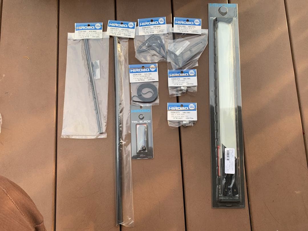 HIROBO製 レプトン電動ヘリコプター オプションフルカーボン仕様