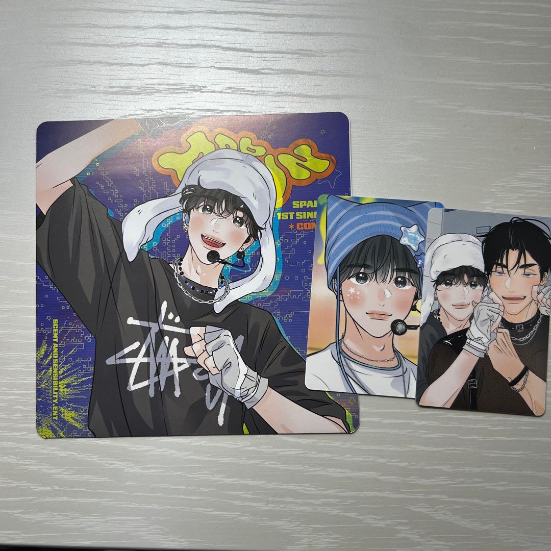 韓国BL LEZHIN 2026 シーグリ 香りの警戒 トレカ レジンコミックス