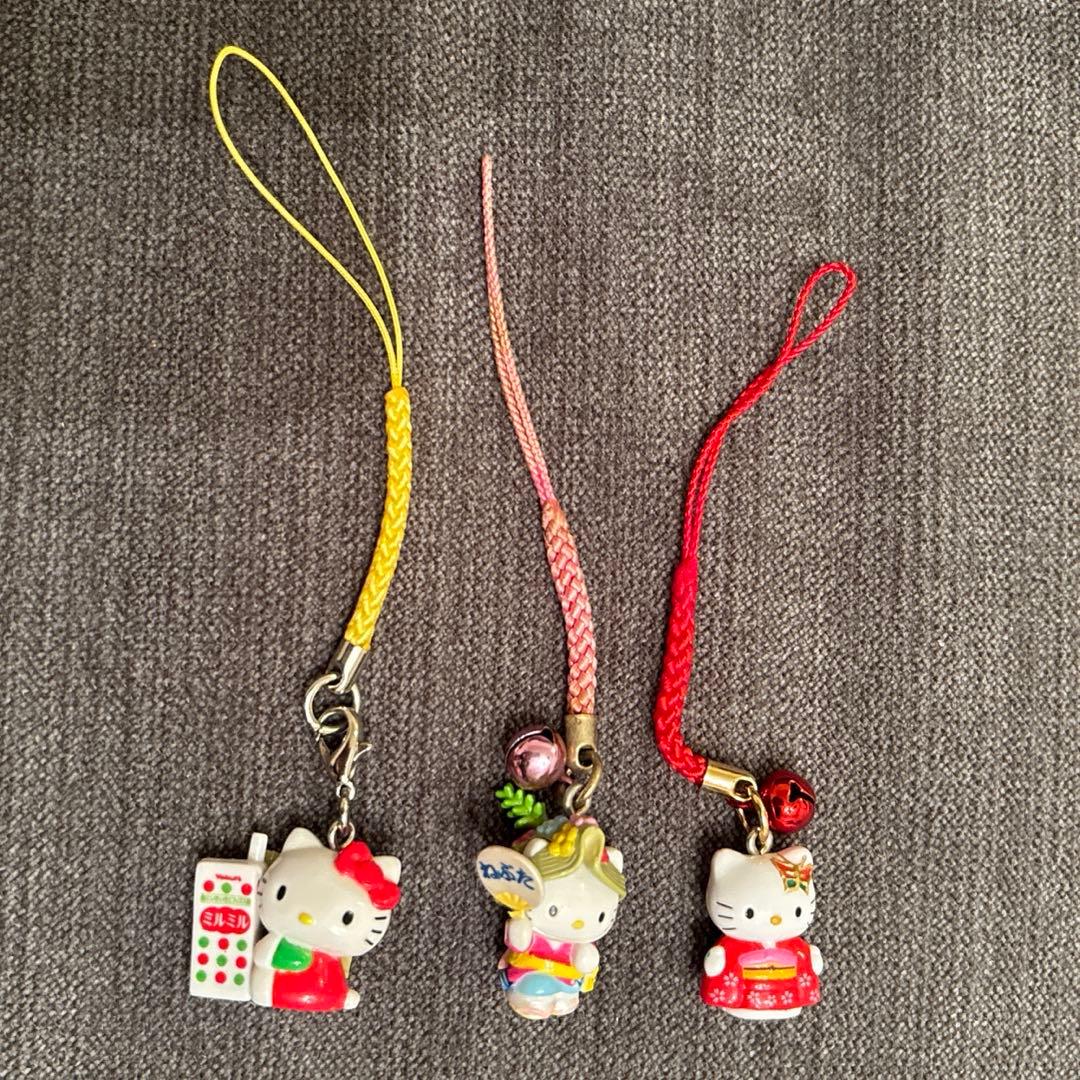 サンリオ ご当地キティ 根付け ストラップ キーホルダー ハローキティ