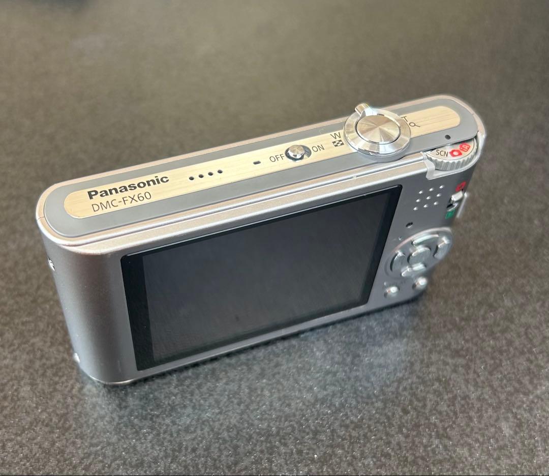 Panasonic DMC-FX60 デジタルカメラ シルバー 動作確認済み