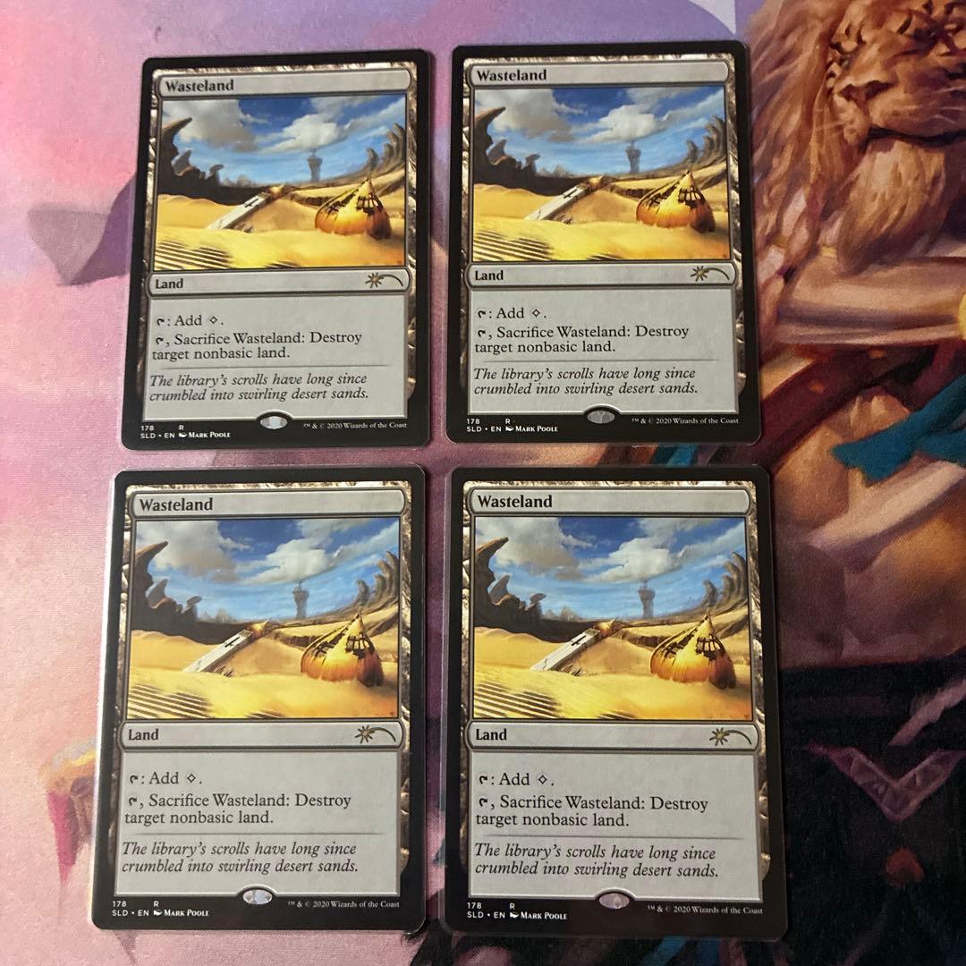 MTG 不毛の大地 SLD 4枚セット - メルカリ