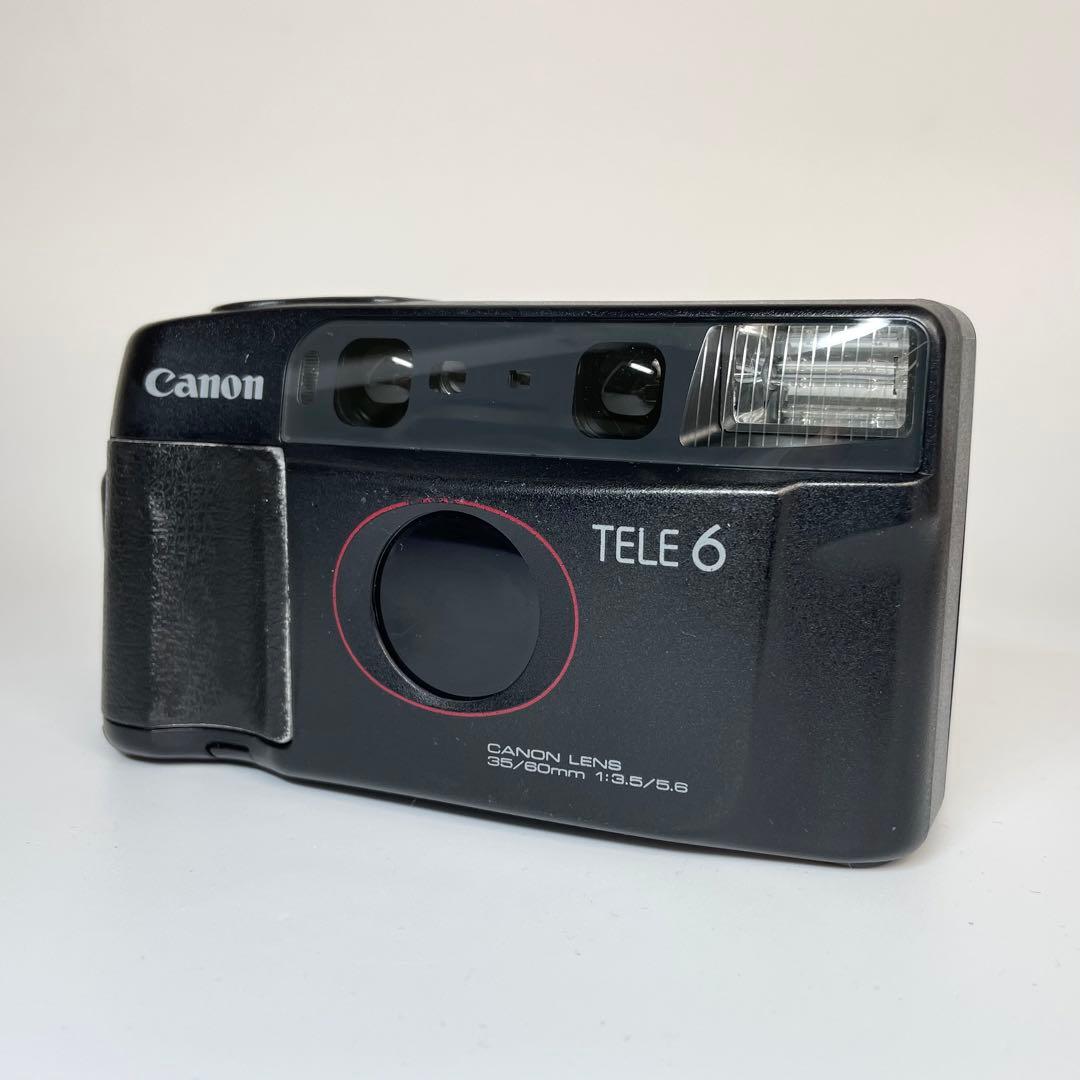 動作品 Canon Autoboy TELE6 DATE 動作確認済〗 Canon autoboy TELE6 date フィルムカメラ CANON AUTOBOY