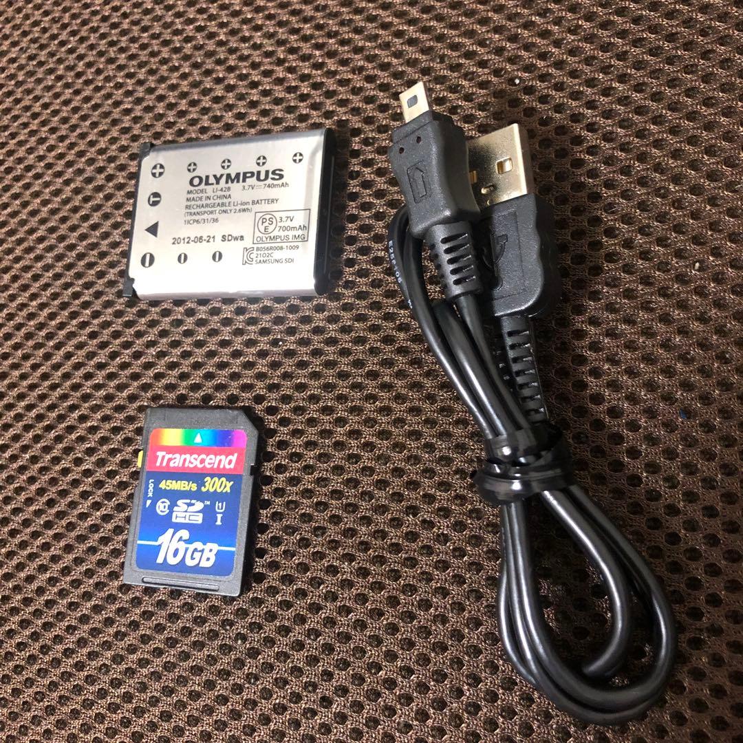 動作品　オリンパス　コンパクトデジタルカメラ VH-210