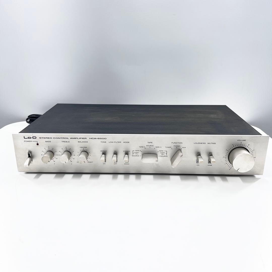 Lo-D HCA-6500 HMA-6590 セパレートアンプ 音出しOK