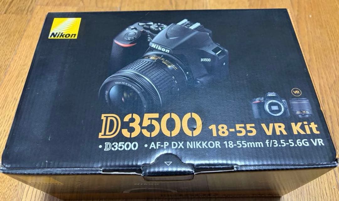 Nikon D3500 18-55 VRレンズキット シャッター数258回
