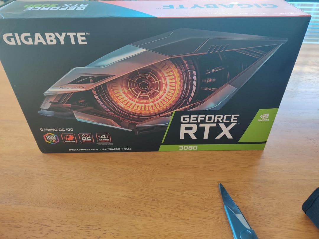グラフィックボード・グラボ・ビデオカード GIGABYTE RTX 3080 10GB WINDFORCE TRIO