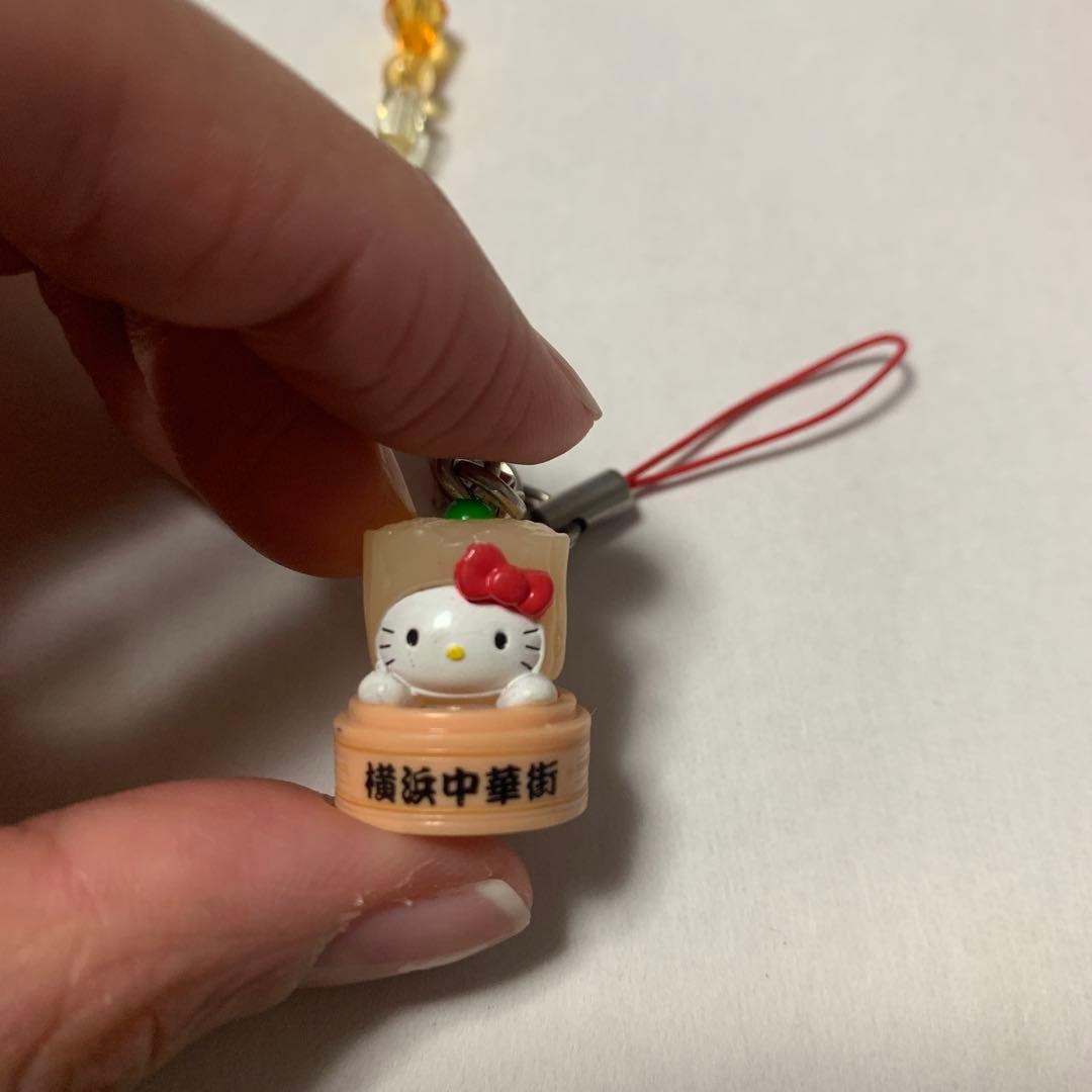 ハローキティ 横浜限定 根付け ストラップ 3個セット - メルカリ