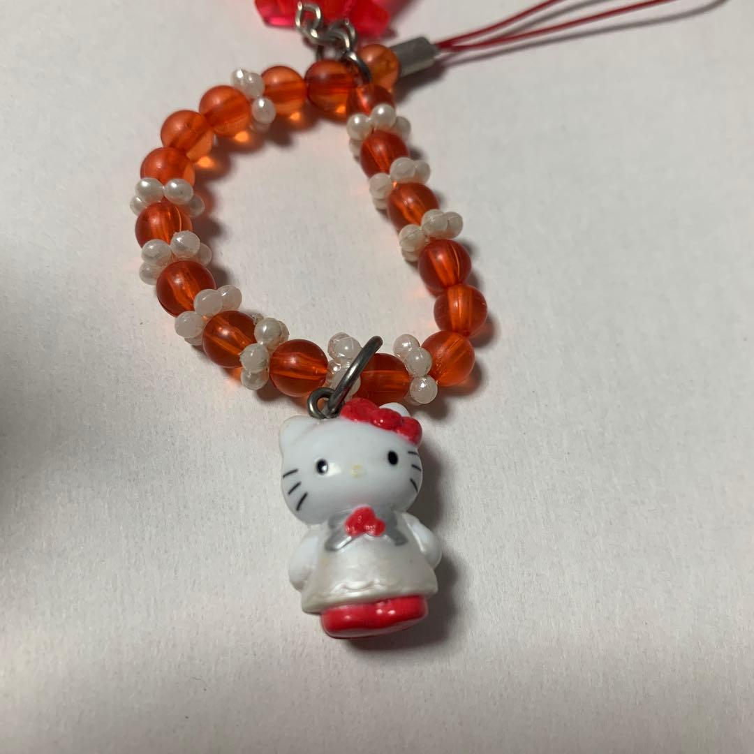 ハローキティ 横浜限定 根付け ストラップ 3個セット - メルカリ