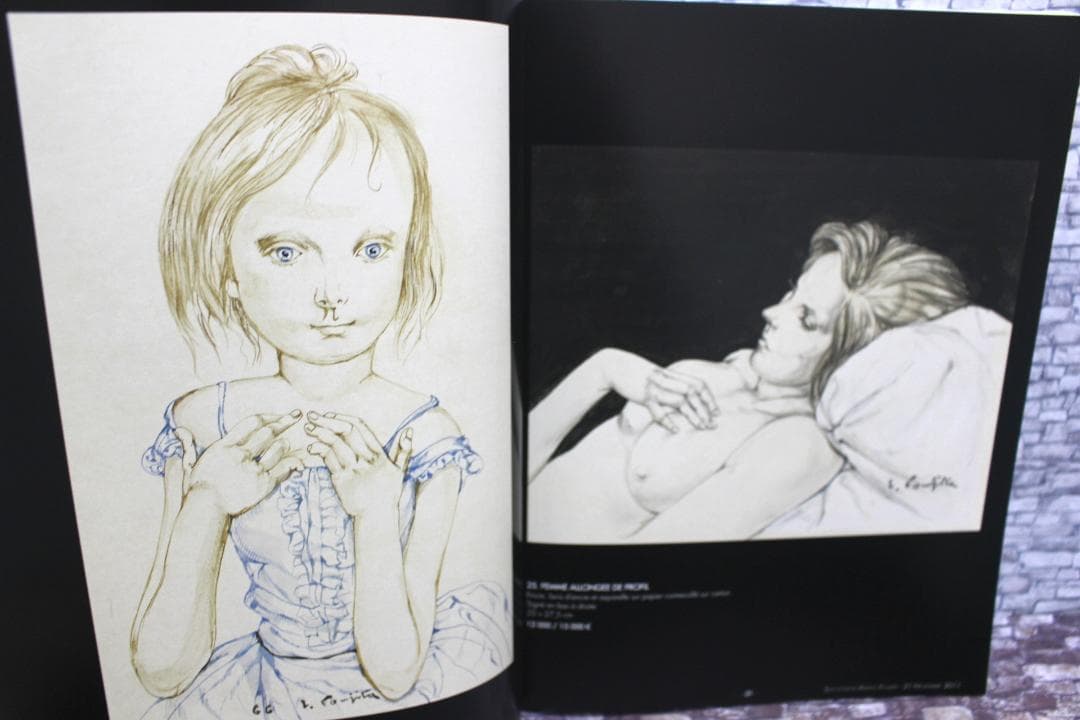 藤田嗣治 君代コレクションオークションカタログ - メルカリ