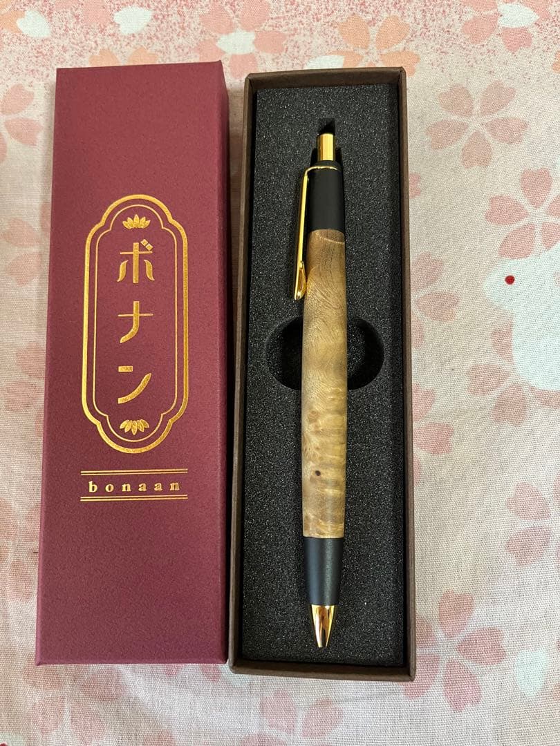ボナン ボナンペン マーブルウッド シャーペン 0.5mm - メルカリ
