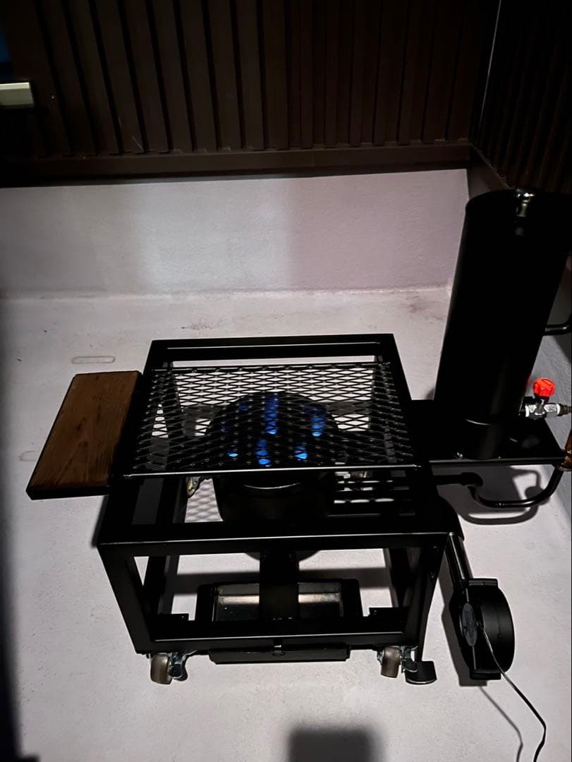 S*i様 廃油ストーブ/廃油コンロ 純日本製品 ブルーフレーム コンパクト