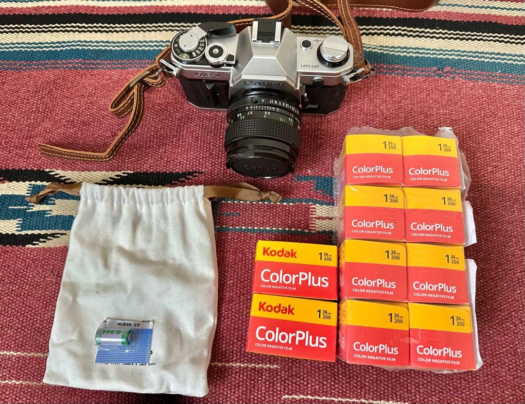 Canon AE-1 フィルムカメラ スターターセット（フィルム10本付き）