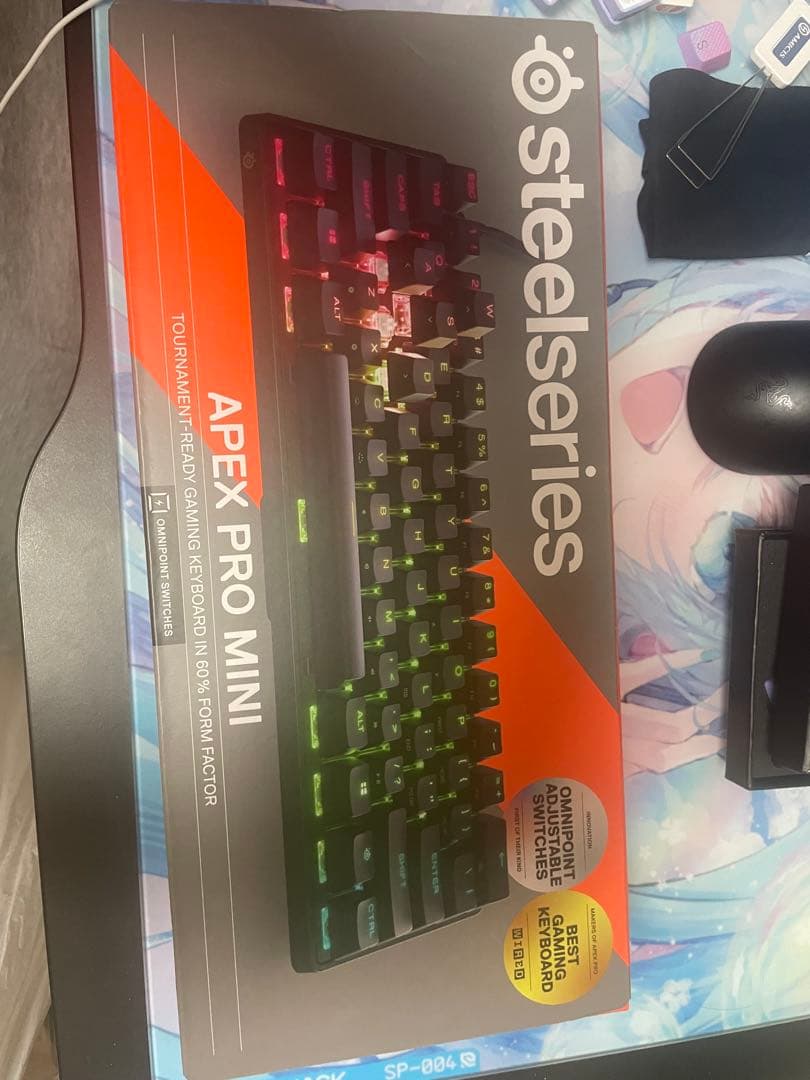 キーボード SteelSeries Apex Pro Mini SteelSeries Teclado para jogos Apex Pro Mini HyperMagnetic