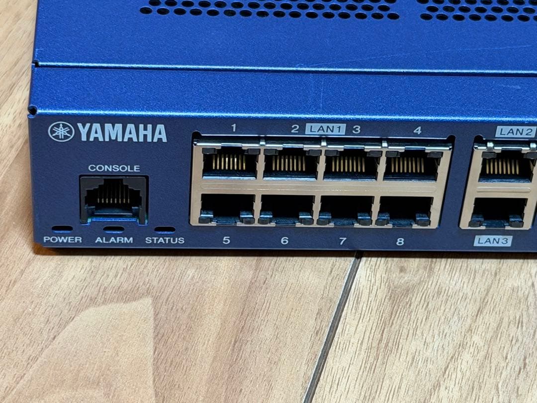 YAMAHA RTX1210 有線LANルーター 最新FW 初期化済み - メルカリ