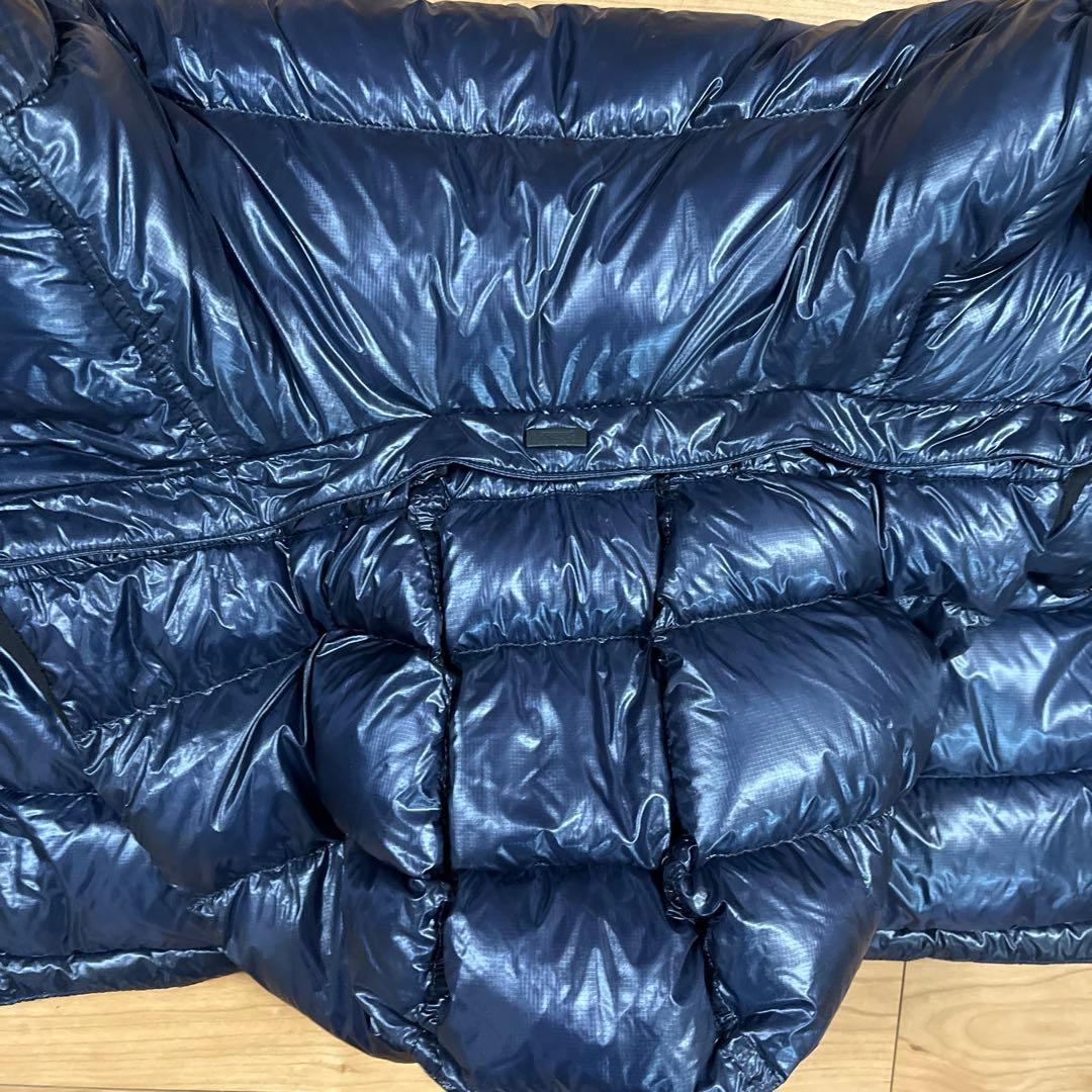 超軽量 HERNO 7DENIER ダウンジャケット ネイビー 44 - メルカリ
