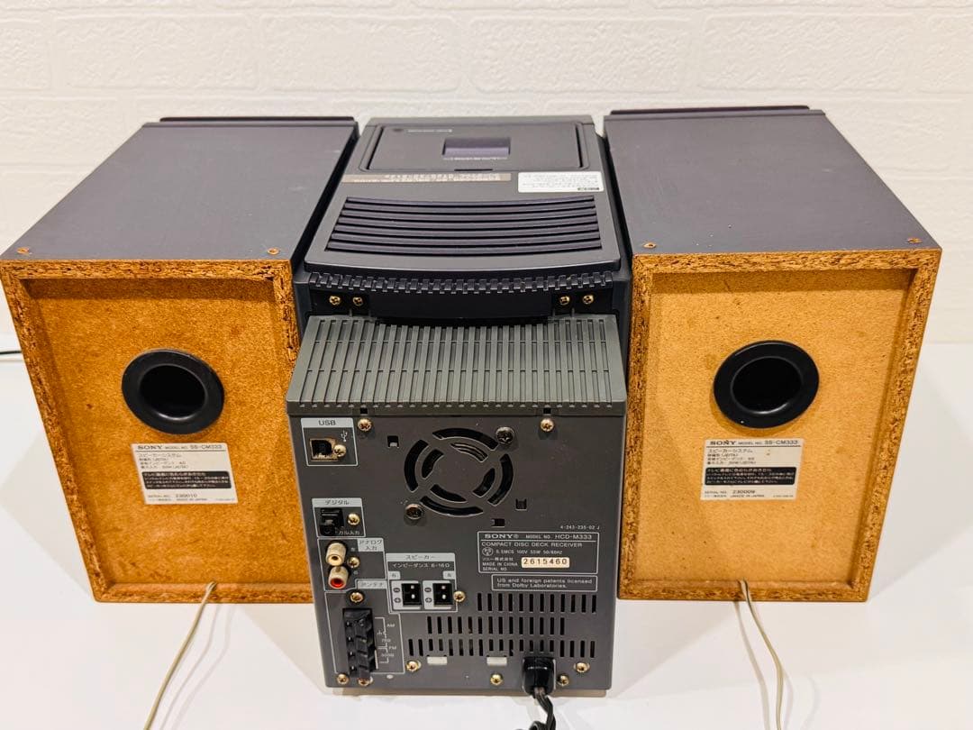 【完動品】 SONY CMT-M333NT　《手渡し可能》