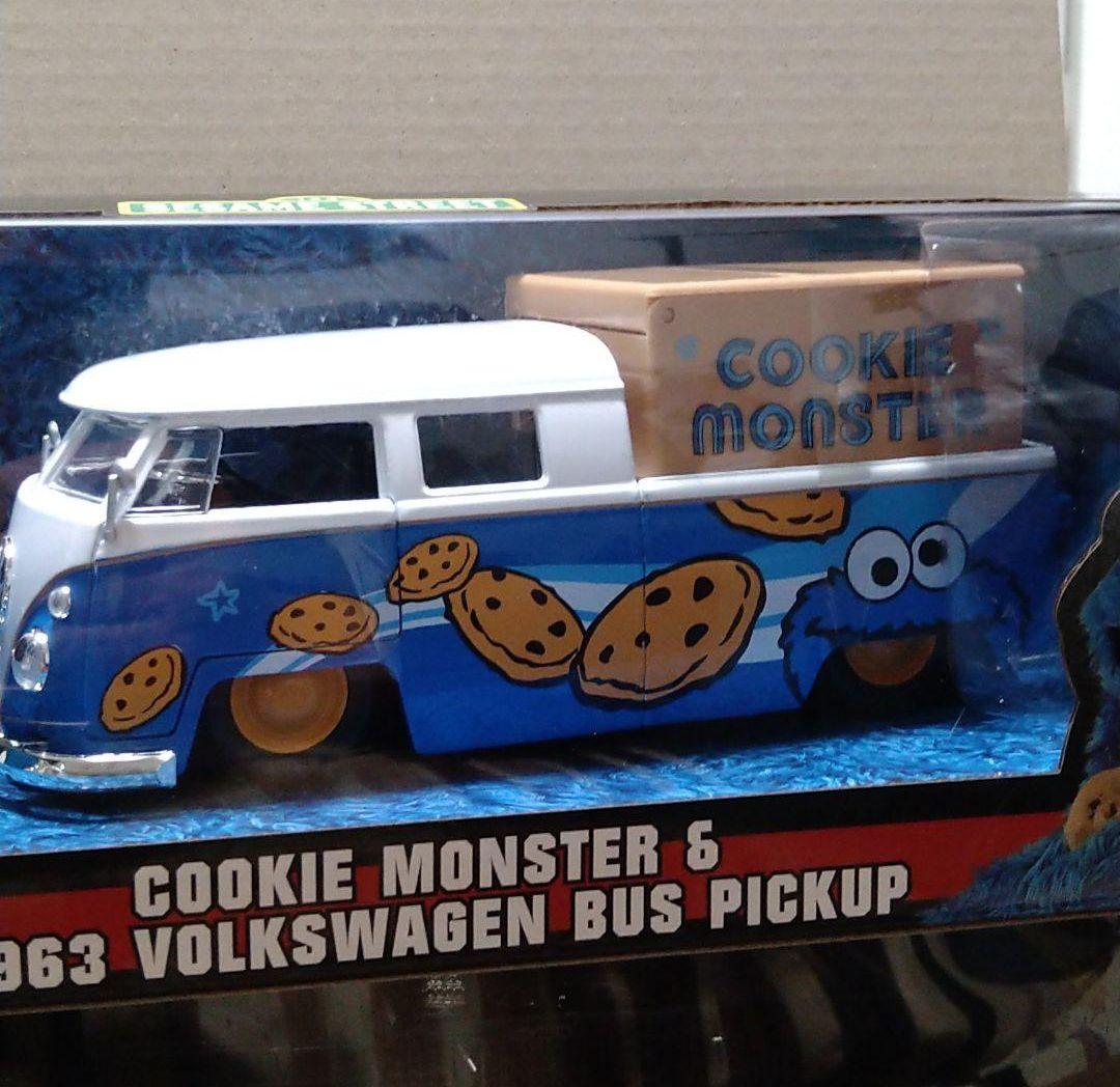 jadatoys 1/24 セサミストリート＆1963 VW バス ピックアップ - メルカリ